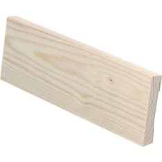 ET Listat 12x70x3000 mm pine wooden baseboard