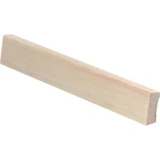 ET Listat 12x32x3000 mm pine wooden baseboard