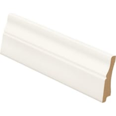 ET Moldings 16x70x3000 mm pine decorative white skirting board