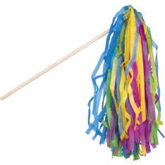 A colorful May Day fan