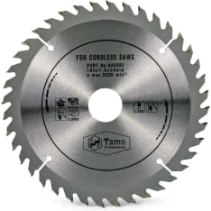 Circular saw blade for wood for Tamo cordless machines