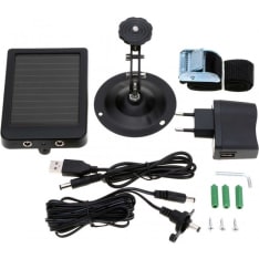 Trekker game camera solar panel