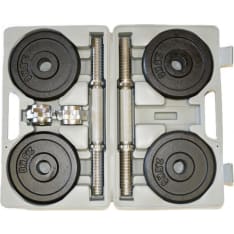Fit'n Shape 20 kg adjustable dumbbell set