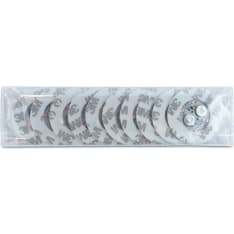 Viking Discs 10kpl valkoinen LED-valo frisbeegolfkiekkoon