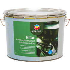 Eskaro Ritari musta ruosteenestopohjamaali