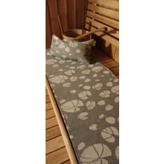 Alajärvi Kotitekstiili Lumpeet 22x44cm sauna pillow