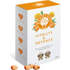 Berryomg Vitality & Defence 90 kpl täydennysrehu koirille ja kissoille