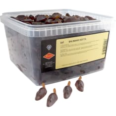 Halva Salmiak Rat salty Jellies 2.0 kg