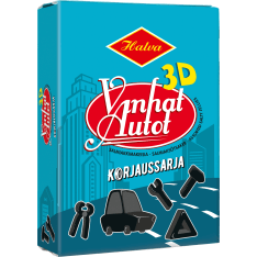 Halva Vanhat Autot 3D Korjaussarja Salmiakki 230 g rasia