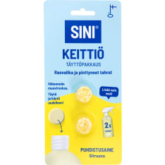 Sini Keittiö Sitruuna puhdistusainetabletti täyttöpakkaus