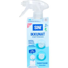 Sini Ikkunat puhdistusainetabletti starttipakkaus