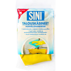 Sini talouskäsineet