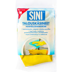 Sini talouskäsineet
