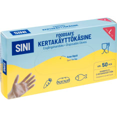 Sini FoodSafe 50pcs disposable gloves