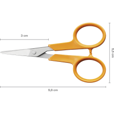Fiskars Classic 10 cm pyöreäkärkiset kynsisakset