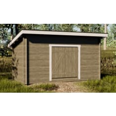 LP Garden P-8 log shed
