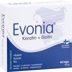 Evonia Keratin 60 caps. dietary supplement