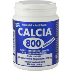 Calcia 800 + Magnesium 180 tabl. dietary supplement