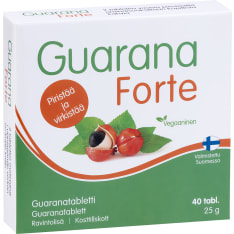 Guarana Forte 40 tab. dietary supplement
