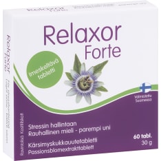 Relaxor Forte 60 tablets of passion flower extract