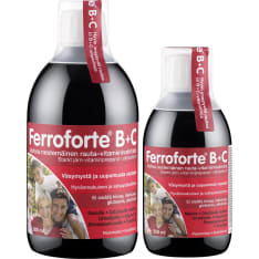 Ferroforte B+C rauta-vitamiinivalmiste