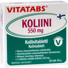 Vitatabs Choline 60 tabl. dietary supplement
