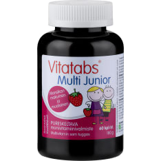 Vitatabs Multi Junior 60 kpl pureskeltava monivitamiinivalmiste