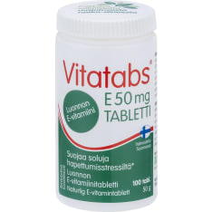 Vitatabs E50 mg 100 tabl. food supplement