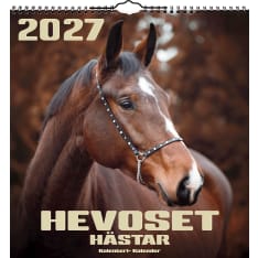 Suomen Aika Hevoset 2027 iso seinäkalenteri