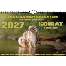 Suomen Aika Dogs 2027 Pocket Wall Calendar
