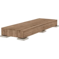 PatioN°rd Aava 1x4 Pre-fabricated decking made from pressure-treated timber