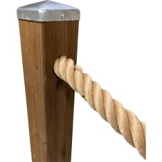 PatioN°rd Luoto 6m brown rope railing