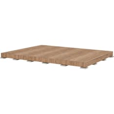 PatioN°rd Aava 2x6 Pre-assembled decking made from pressure-treated timber