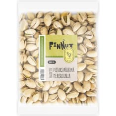 Finnut 250 g paahdettu pistaasipähkinä merisuolalla
