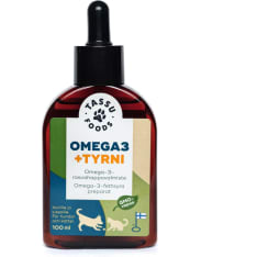 Tassu Foods Omega-3+Tyrni rasvahappovalmiste lemmikille