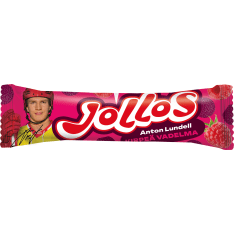 Nosht Jollos Kirpeä Vadelma 52 g vauhtikarkki