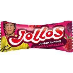 Nosht Jollos Kirpeä Vadelma 26 g vauhtikarkki