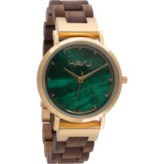 HAVU Revontuli watch walnut 32mm