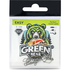 Green Bear Easy lock teddy bear