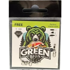 Green Bear Free locked teddy bear