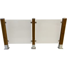 PatioN°rd Valo 2m glass balustrade