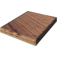 PatioN°rd Kaiku 1x2 Pre-finished decking made from pressure-treated timber