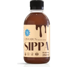 Sippa sokeriton Cinnabun 250ml siirappi