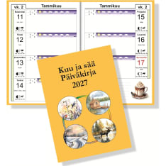 Kuu ja sää Päiväkirja 2027 FI