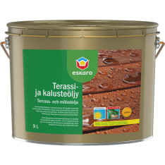 Eskaro väritön terassi- ja kalusteöljy