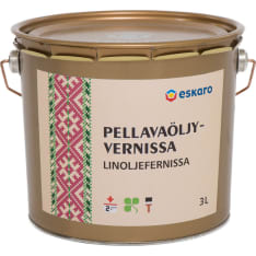 Eskaro in linseed oil varnish