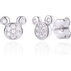 Classic Silver Mouse earrings