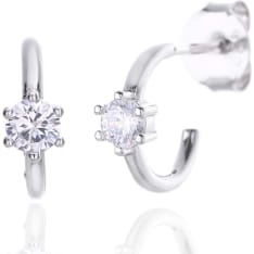 Classic Silver Charming korvakorut