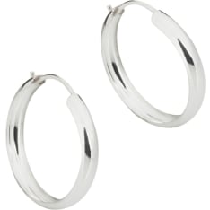 Silver earrings