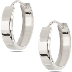 Silver earrings